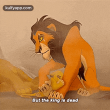 00but The King Is Dead.Gif GIF - 00but The King Is Dead Art Mammal GIFs