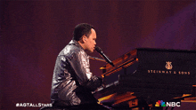 Playing Piano Americas Got Talent All Stars GIF - Playing Piano Americas Got Talent All Stars Performing GIFs