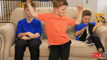 sweet home sextuplets strong show off strength biceps