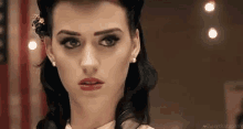 Sad Face GIF - Katy Perry Looks Down Sad GIFs