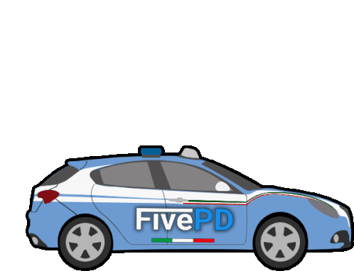 Giulietta Fivepd Sticker - Giulietta Fivepd Polizia Stickers