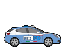 Giulietta Fivepd Sticker - Giulietta Fivepd Polizia Stickers