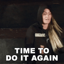 Time To Do It Again Tori Deal GIF - Time To Do It Again Tori Deal The Challenge World Championship GIFs