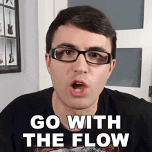 Go With The Flow Steve Terreberry GIF - Go With The Flow Steve Terreberry Go Along With It GIFs
