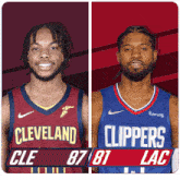 Cleveland Cavaliers (87) Vs. Los Angeles Clippers (81) Third-fourth Period Break GIF - Nba Basketball Nba 2021 GIFs