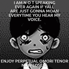 Omori Directed GIF - Omori Directed Stop Moaning Everytime I Talk Omfg GIFs