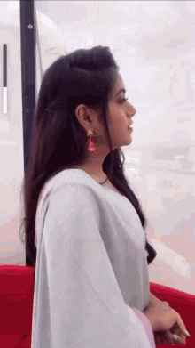 Saree Saree Girl GIF - Saree Saree Girl Telugu Girl GIFs