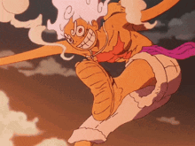 Luffy Smacking His Butt One Piece GIF - Luffy Smacking His Butt One Piece GIFs