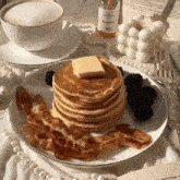 Pancakes Bacon GIF - Pancakes Bacon Breakfast GIFs