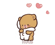Milk And Mocha Bear Hug GIF - Milk And Mocha Bear Hug Cute GIFs