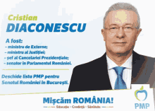 Cristian Diaconescu Partidul Miscarea Populara GIF - Cristian Diaconescu Partidul Miscarea Populara Miscam Romania GIFs