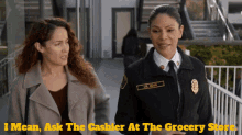 Station19 Natasha Ross GIF - Station19 Natasha Ross I Mean Ask The Cashier At The Grocery Store GIFs