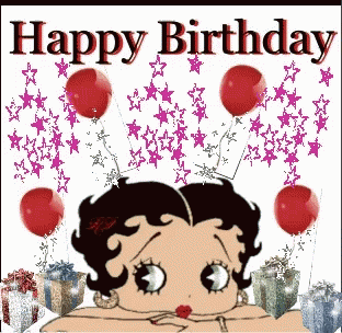 Happy Birthday Betty Boop GIF - Happy Birthday Betty Boop - Discover & Share GIFs
