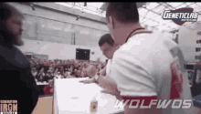 Wolfwos Wos GIF - Wolfwos Wos Slapping GIFs
