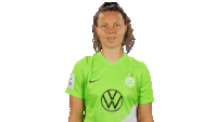 Vfl Wolfsburg Wolfsburg Frauen Sticker - Vfl Wolfsburg Wolfsburg Frauen Fenna Kalma Stickers