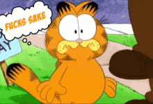 Garfield Funny GIF - Garfield Funny What The GIFs