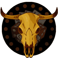baphomet logo skull
