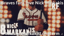 Nick Markakis Braves From La GIF - Nick Markakis Markakis Braves From La GIFs