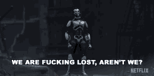 We Are Fucking Lost Arent We Three Robots GIF - We Are Fucking Lost Arent We Three Robots Love Death And Robots GIFs