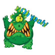 oh yeah gif oh yeah animated monster stickers