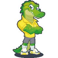 Mighty Croc Sticker - Mighty Croc Crocs Stickers