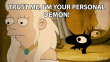 Trust Me I'M Your Personal Demon Princess Bean GIF - Trust Me I'M Your Personal Demon Princess Bean Luci GIFs