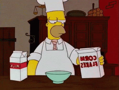Homero Quema La Comida GIF - Quemado Quemar Comida Quemada GIFs