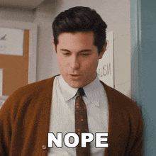 Nope Orson GIF - Nope Orson Grease Rise Of The Pink Ladies GIFs
