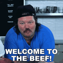 Welcome To The Beef Matty Matheson GIF - Welcome To The Beef Matty Matheson I Welcome You To The Beef Show GIFs