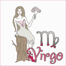Virgo Season Smell The Flowers GIF - Virgo Season Smell The Flowers Virgo GIFs