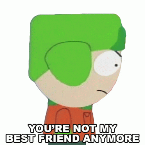 you are not my best friend anymore