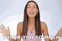 Thank You So Much Shea Whitney GIF - Thank You So Much Shea Whitney Thank You GIFs