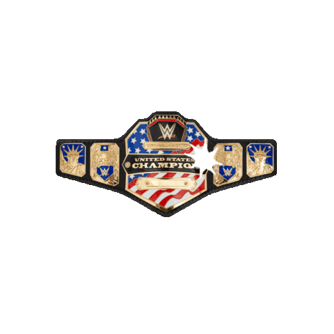 Wwe Logo Sticker - Wwe Logo Championship Belt Stickers