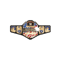Wwe Logo Sticker - Wwe Logo Championship Belt Stickers