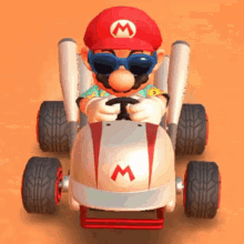 Sunshine Mario Mario Kart GIF - Sunshine Mario Mario Kart Mario Kart Tour GIFs