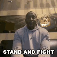 Stand And Fight Cameo GIF - Stand And Fight Cameo Stand GIFs