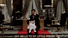 Al Pacino Nafo GIF - Al Pacino Nafo Say Hello To My Little Friend GIFs