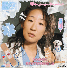 a picture of a female doctor with the words medical malpractice on the bottom