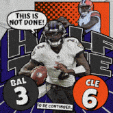 Cleveland Browns (6) Vs. Baltimore Ravens (3) Half-time Break GIF - Nfl National Football League Football League GIFs