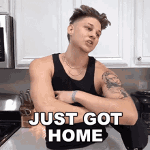 Just Got Home Conner Bobay GIF