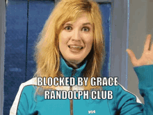 Grace Randolph Blocked GIF - Grace Randolph Blocked Twitter GIFs