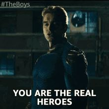 you are the real heroes recognition appreciate anthony starr the boys