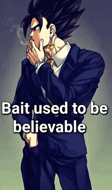 Bait Believable GIF - Bait Believable Goku GIFs
