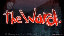 The Ward Dementium GIF - The Ward Dementium Renegade Kid GIFs