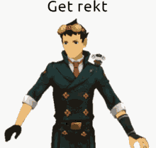 Get Rekt Ace Attorney GIF - Get Rekt Ace Attorney The Great Ace Attorney GIFs