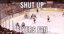 Shut Up Flyers GIF - Shut Up Flyers Nhl GIFs