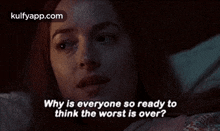 Why Is Everyone So Ready Tothink The Worst Is Over?.Gif GIF - Why Is Everyone So Ready Tothink The Worst Is Over? Dakota Johnson Suspiria GIFs