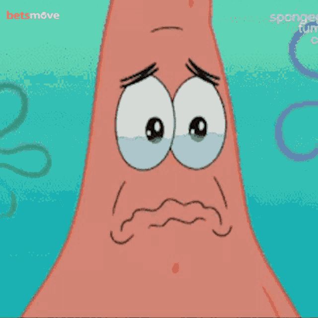 Patrick, spongebob cartoon and sad gif anime #330831 on