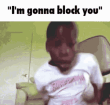 block warned meme