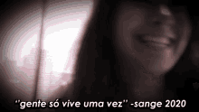 A Gente So Vive Uma Vez Sandra Landeiro GIF - A Gente So Vive Uma Vez Sandra Landeiro Sangerine GIFs